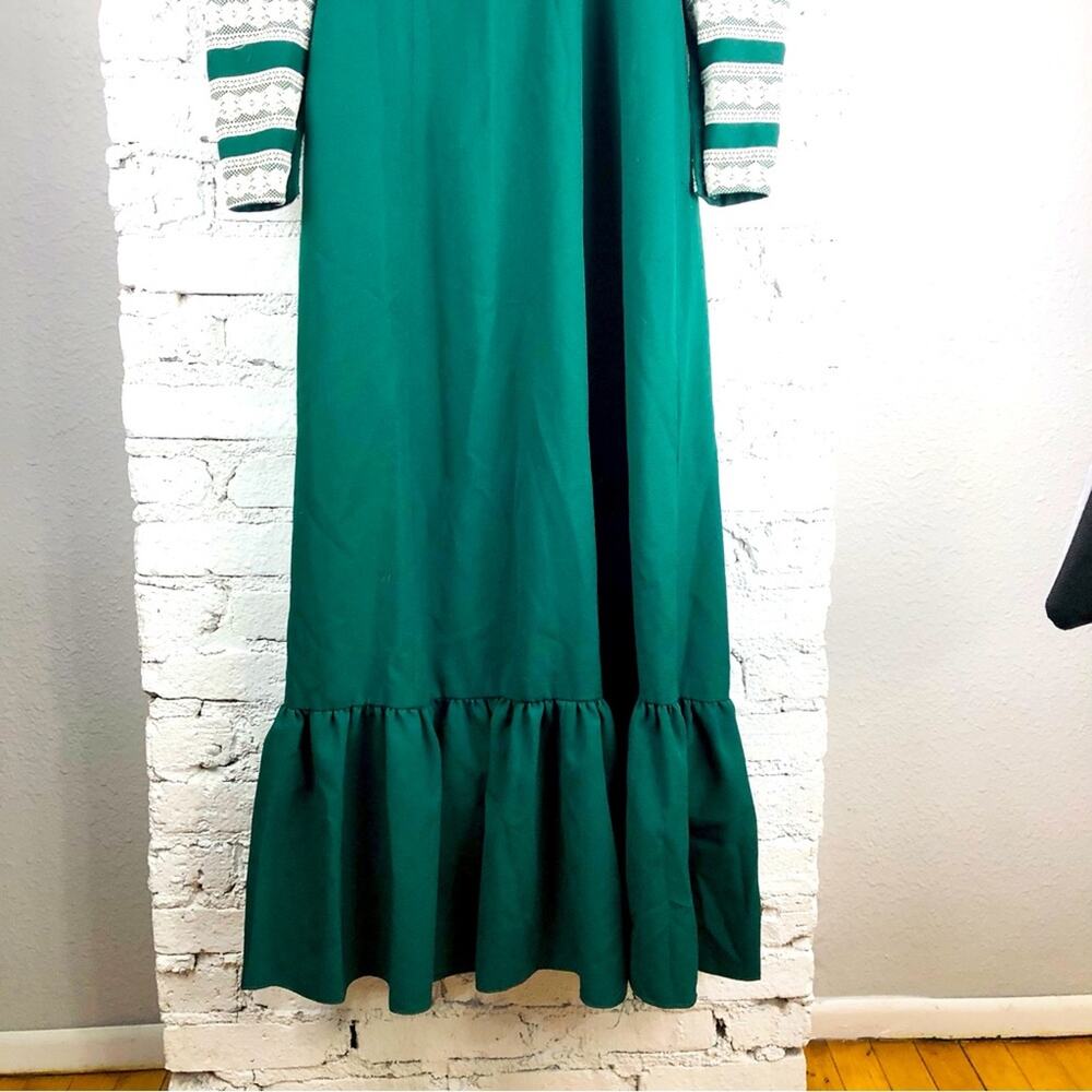 Vintage Prairie Lace Ruffle Dress - Picture 3 of 7